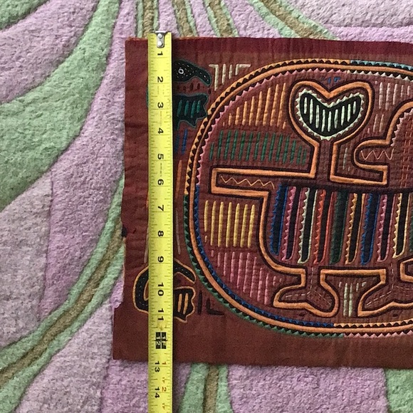 Vintage bird mola - Picture 3 of 4